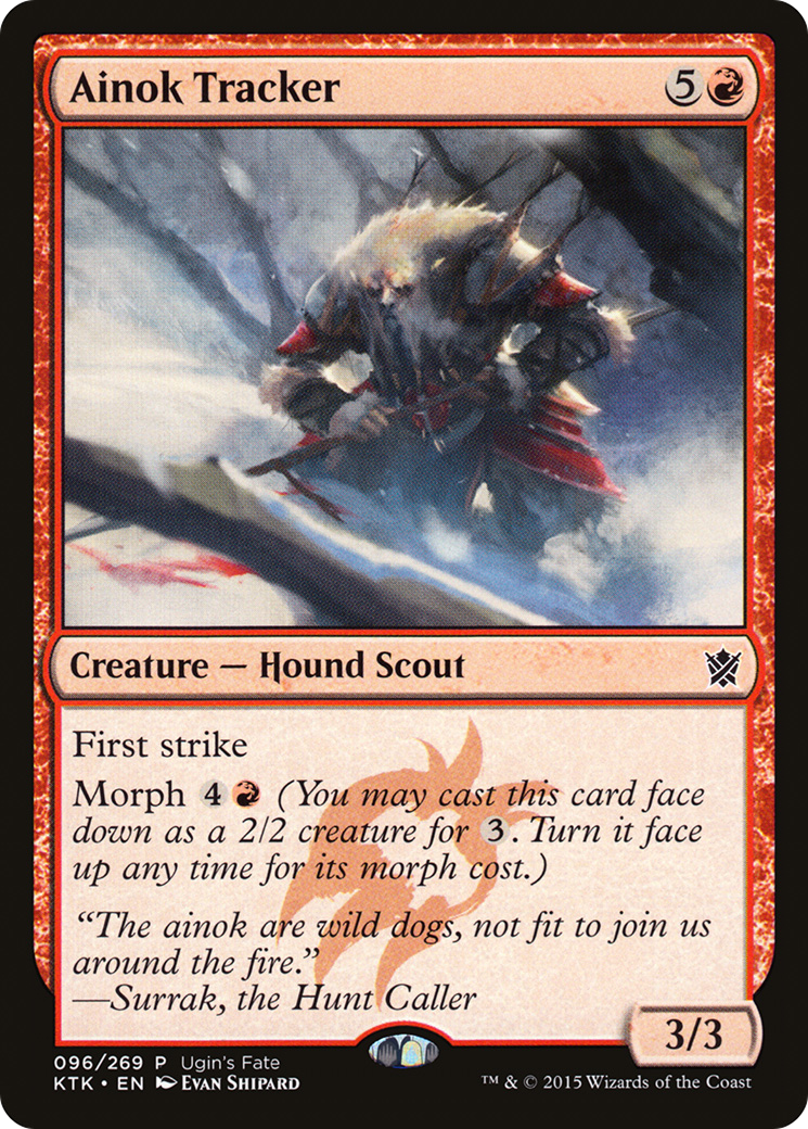 Ainok Tracker (FRF_UGIN-096) [Ugin's Fate] MTG Single Wizards of the Coast
