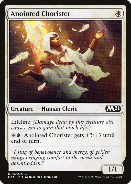 Anointed Chorister (M21-004) [Core Set 2021] MTG Single Wizards of the Coast