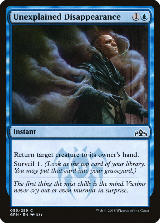 Unexplained Disappearance (GRN-056) [Guilds of Ravnica] MTG Single Wizards of the Coast