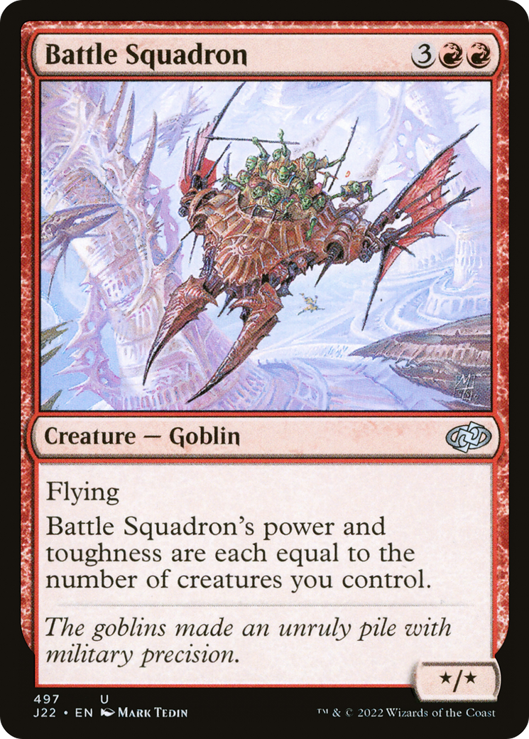 Battle Squadron (J22-497) [Jumpstart 2022] MTG Single Wizards of the Coast