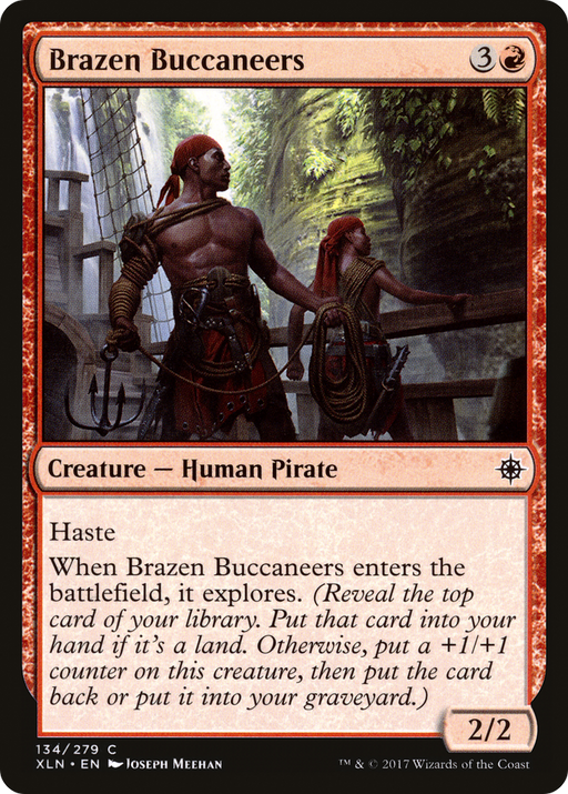 Brazen Buccaneers (XLN-134) [Ixalan] MTG Single Wizards of the Coast