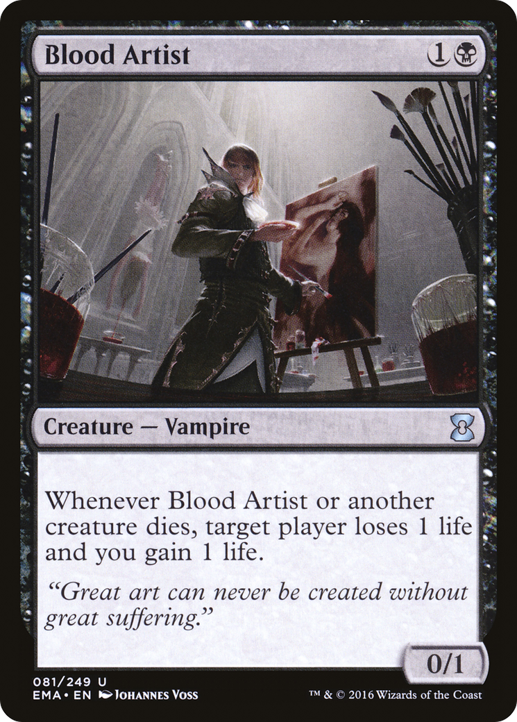 Blood Artist (EMA-081) [Eternal Masters] Foil MTG Single Wizards of the Coast