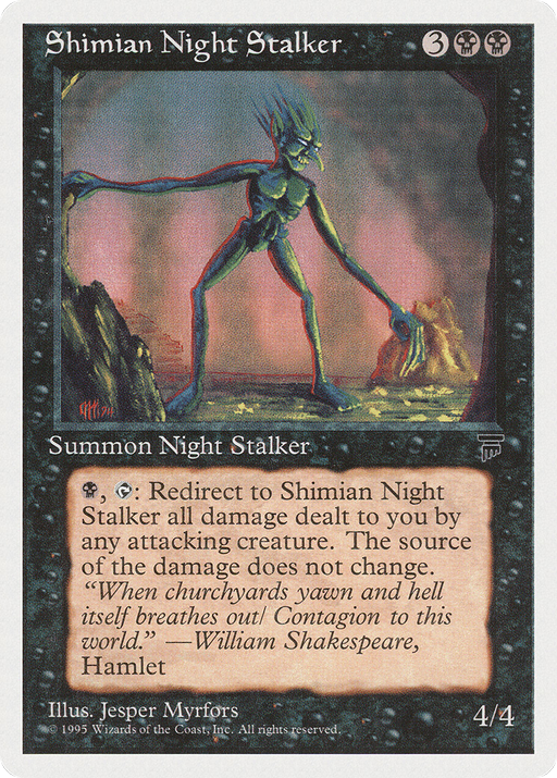 Shimian Night Stalker (CHR-) [Chronicles] MTG Single Wizards of the Coast