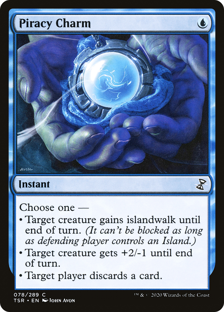 Piracy Charm (TSR-078) [Time Spiral Remastered] Foil MTG Single Wizards of the Coast