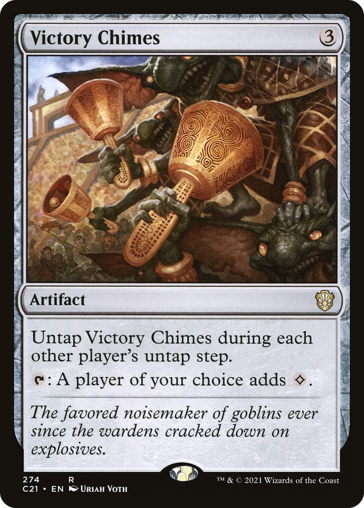 Victory Chimes (C21-274) [Commander 2021] MTG Single Wizards of the Coast
