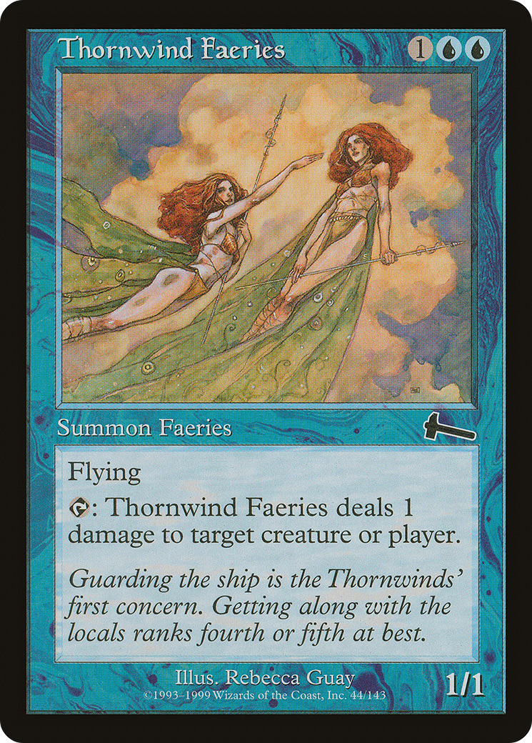 Thornwind Faeries (ULG-044) [Urza's Legacy] Foil MTG Single Wizards of the Coast