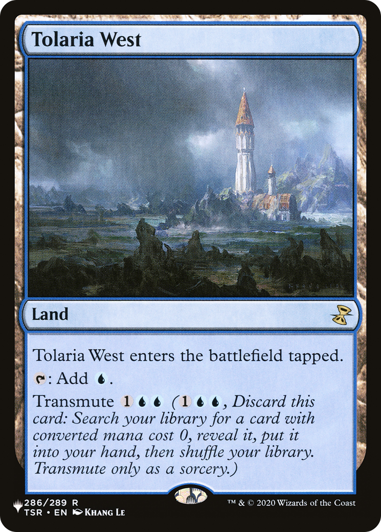 Tolaria West (LIST-TSR-286) [Mystery Booster] The List MTG Single Wizards of the Coast