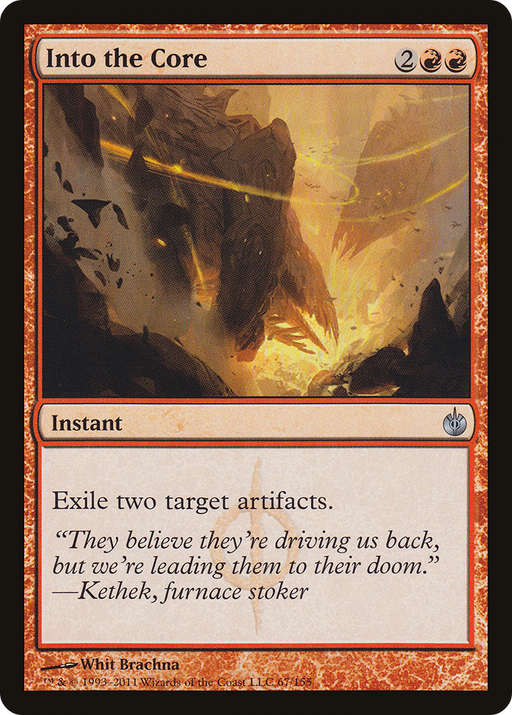 Into the Core (MBS-067) [Mirrodin Besieged] MTG Single Wizards of the Coast