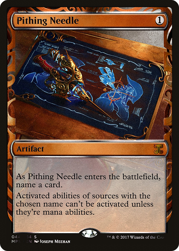 Pithing Needle (MPS-044) [Kaladesh Inventions] Foil MTG Single Wizards of the Coast