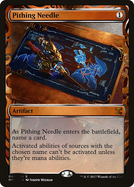 Pithing Needle (MPS-044) [Kaladesh Inventions] Foil MTG Single Wizards of the Coast