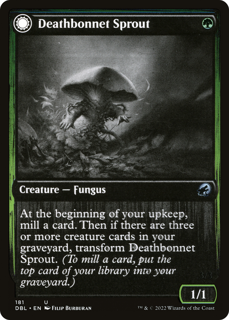 Deathbonnet Sprout (DBL-181) [Innistrad: Double Feature] MTG Single Wizards of the Coast