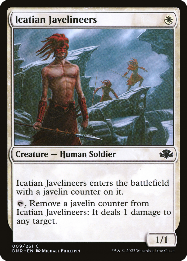 Icatian Javelineers (DMR-009) [Dominaria Remastered] Foil MTG Single Wizards of the Coast