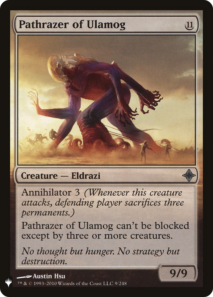 Pathrazer of Ulamog (LIST-ROE-9) [Mystery Booster] The List MTG Single Wizards of the Coast