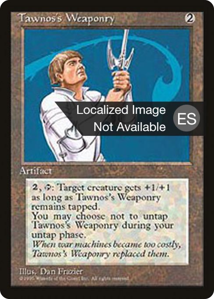 Tawnos's Weaponry (4BB-349) [Fourth Edition Foreign Black Border] MTG Single Wizards of the Coast