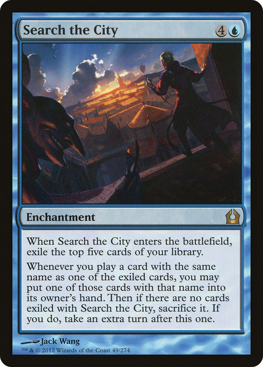 Search the City (RTR-049) [Return to Ravnica] Foil MTG Single Wizards of the Coast