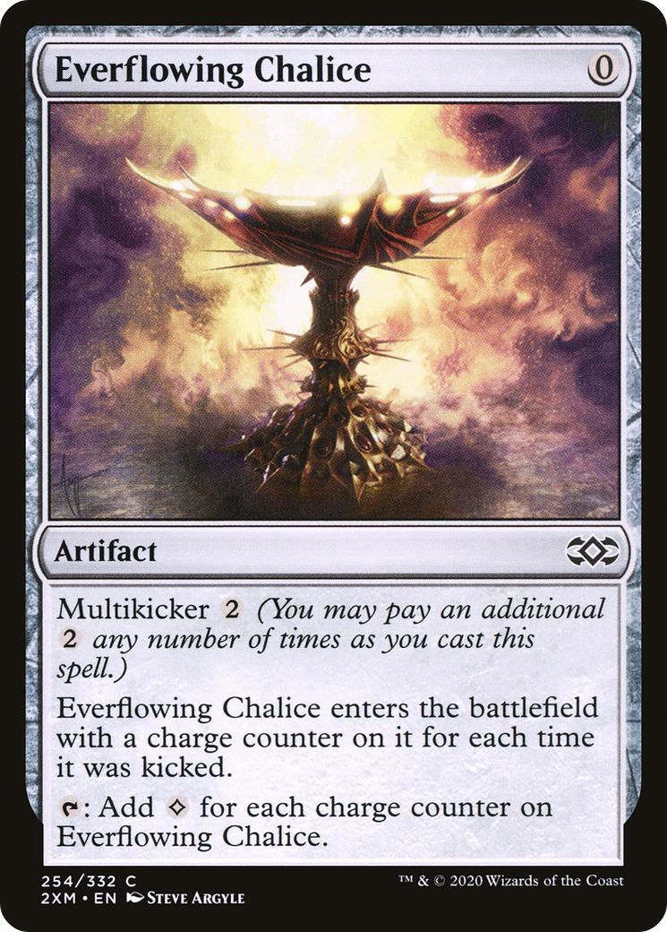 Everflowing Chalice (2XM-254) [Double Masters] Foil MTG Single Wizards of the Coast