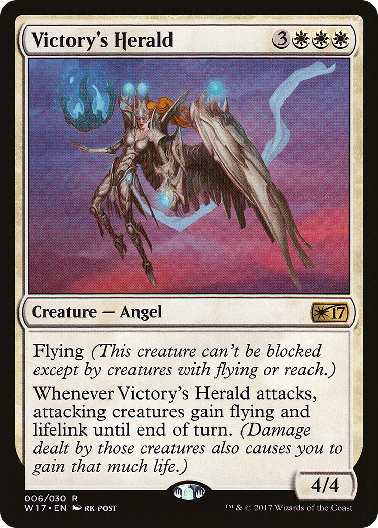 Victory's Herald [Welcome Deck 2017] MTG Single Magic: The Gathering