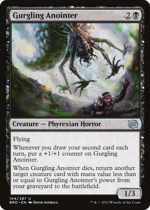 Gurgling Anointer (BRO-104) [The Brothers' War] MTG Single Wizards of the Coast