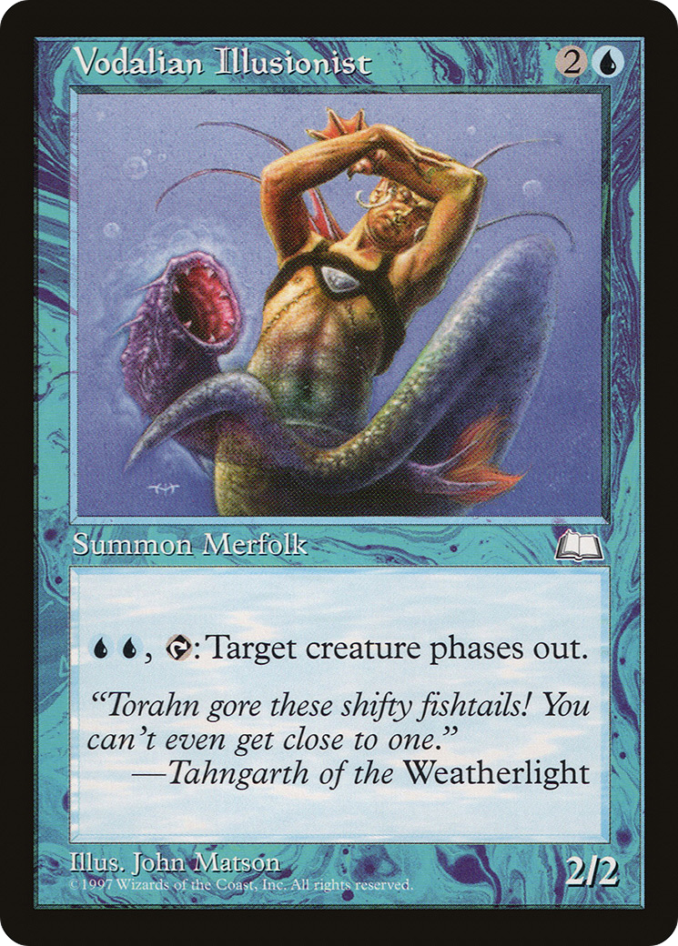 Vodalian Illusionist (WTH-) [Weatherlight] MTG Single Wizards of the Coast