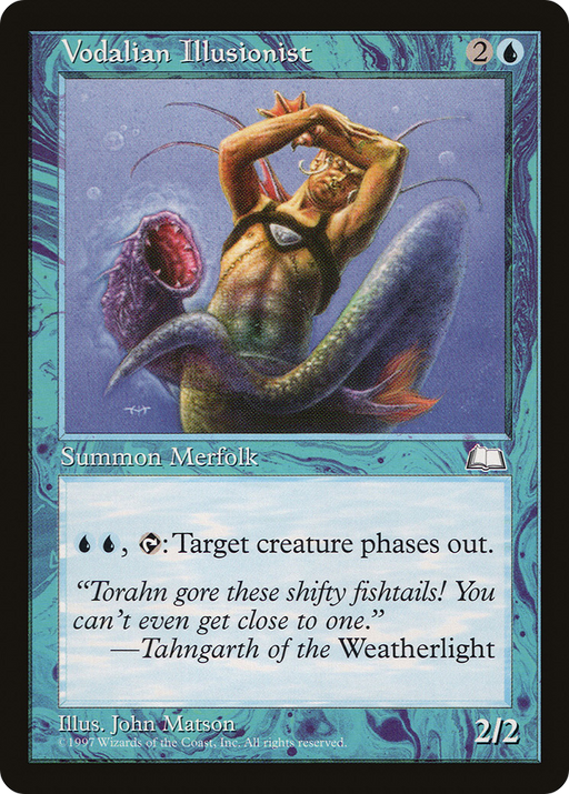 Vodalian Illusionist (WTH-) [Weatherlight] MTG Single Wizards of the Coast