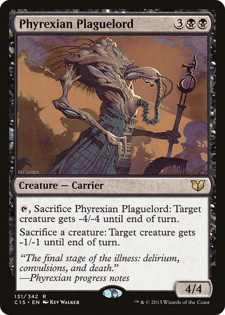 Phyrexian Plaguelord (C15-131) [Commander 2015] MTG Single Wizards of the Coast