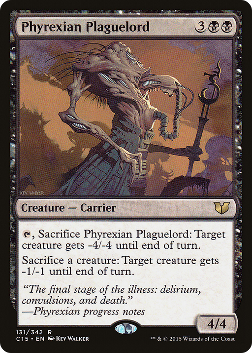 Phyrexian Plaguelord (C15-131) [Commander 2015] MTG Single Wizards of the Coast