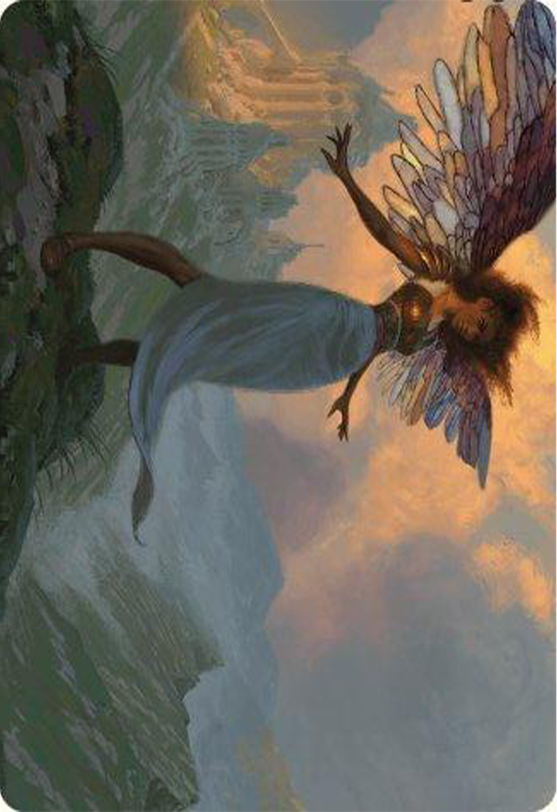 Glasswing Grace Art Card [Art Series] Modern Horizons 3 MTG Single Magic: The Gathering