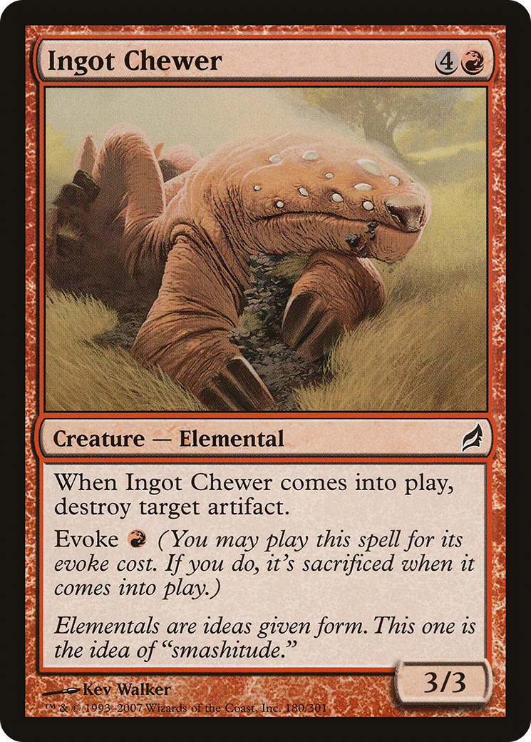 Ingot Chewer (LRW-180) [Lorwyn] MTG Single Wizards of the Coast
