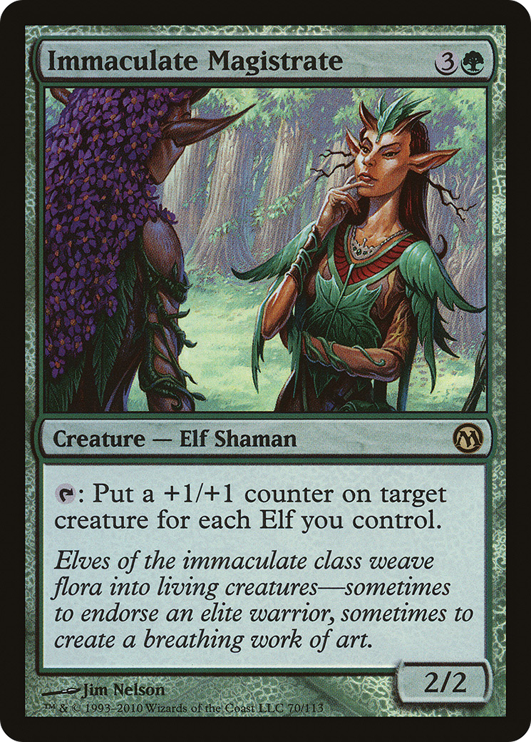 Immaculate Magistrate (DPA-070) [Misc] Duels of the Planeswalkers Foil MTG Single Wizards of the Coast