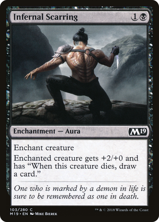 Infernal Scarring (M19-103) [Core Set 2019] MTG Single Wizards of the Coast