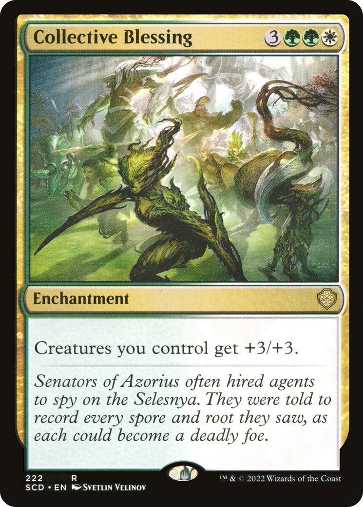 Collective Blessing (SCD-222) [Starter Commander Decks] MTG Single Wizards of the Coast