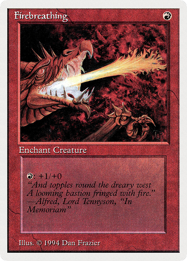 Firebreathing (SUM-151) [Misc] Summer Magic / Edgar MTG Single Wizards of the Coast