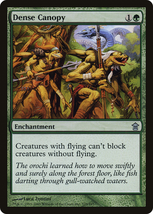 Dense Canopy (SOK-125) [Saviors of Kamigawa] MTG Single Wizards of the Coast