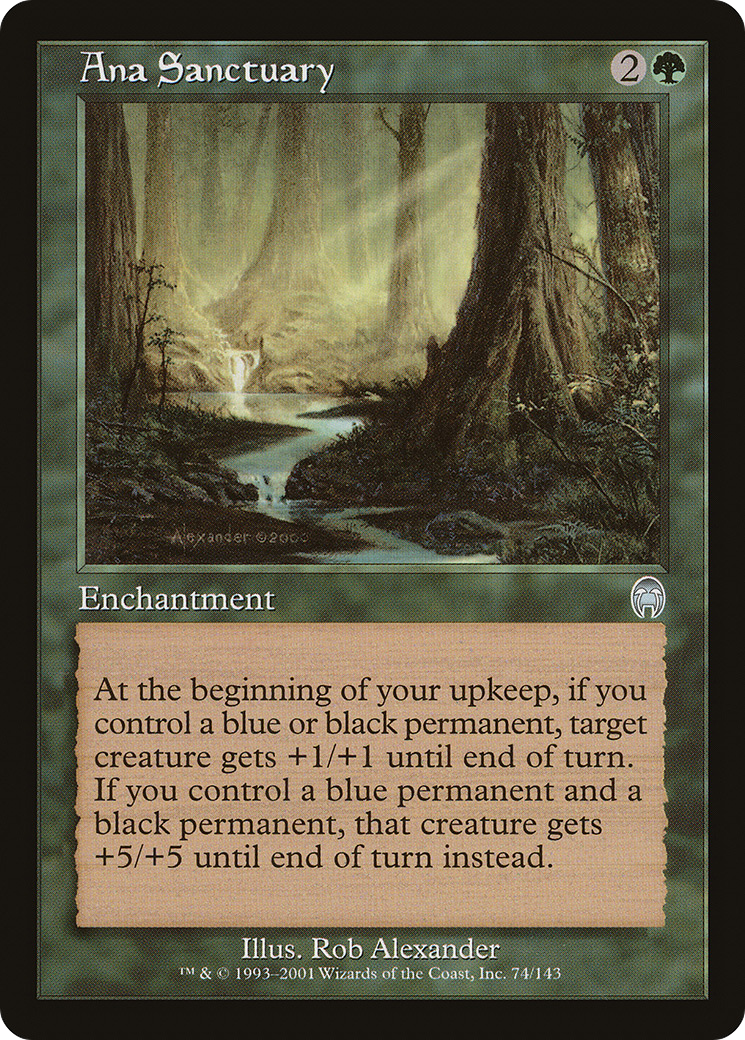 Ana Sanctuary (APC-074) [Apocalypse] MTG Single Wizards of the Coast