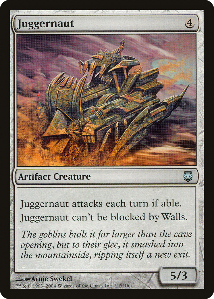 Juggernaut (DST-125) [Darksteel] Foil MTG Single Wizards of the Coast