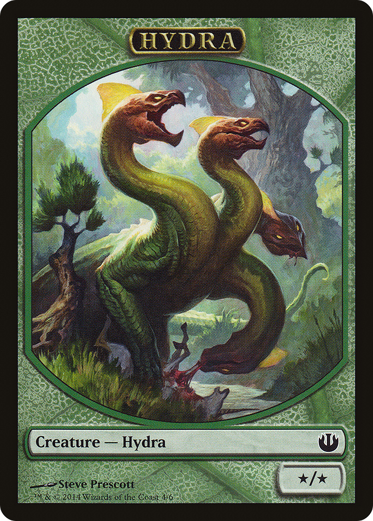 Hydra Token (JOU-004) [Tokens] Journey into Nyx Tokens MTG Single Wizards of the Coast