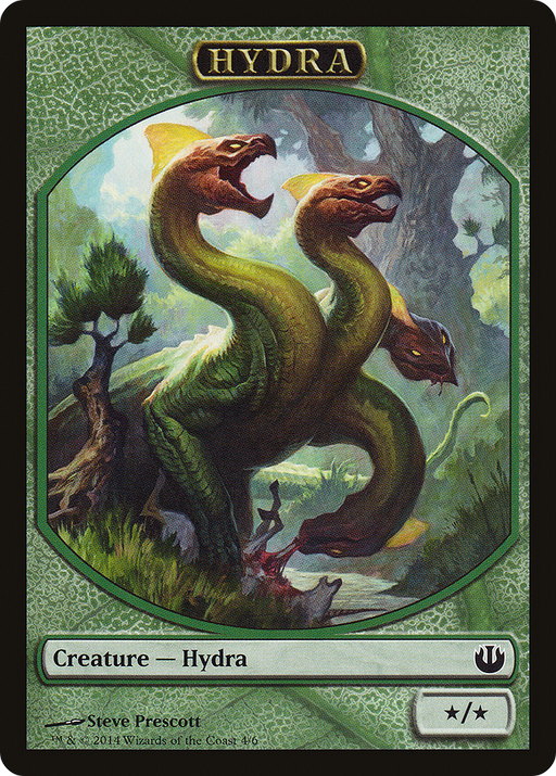 Hydra Token (JOU-004) [Tokens] Journey into Nyx Tokens MTG Single Wizards of the Coast