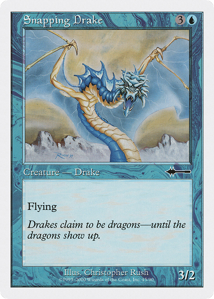 Snapping Drake (BTD-015) [Misc] Beatdown Box Set MTG Single Wizards of the Coast