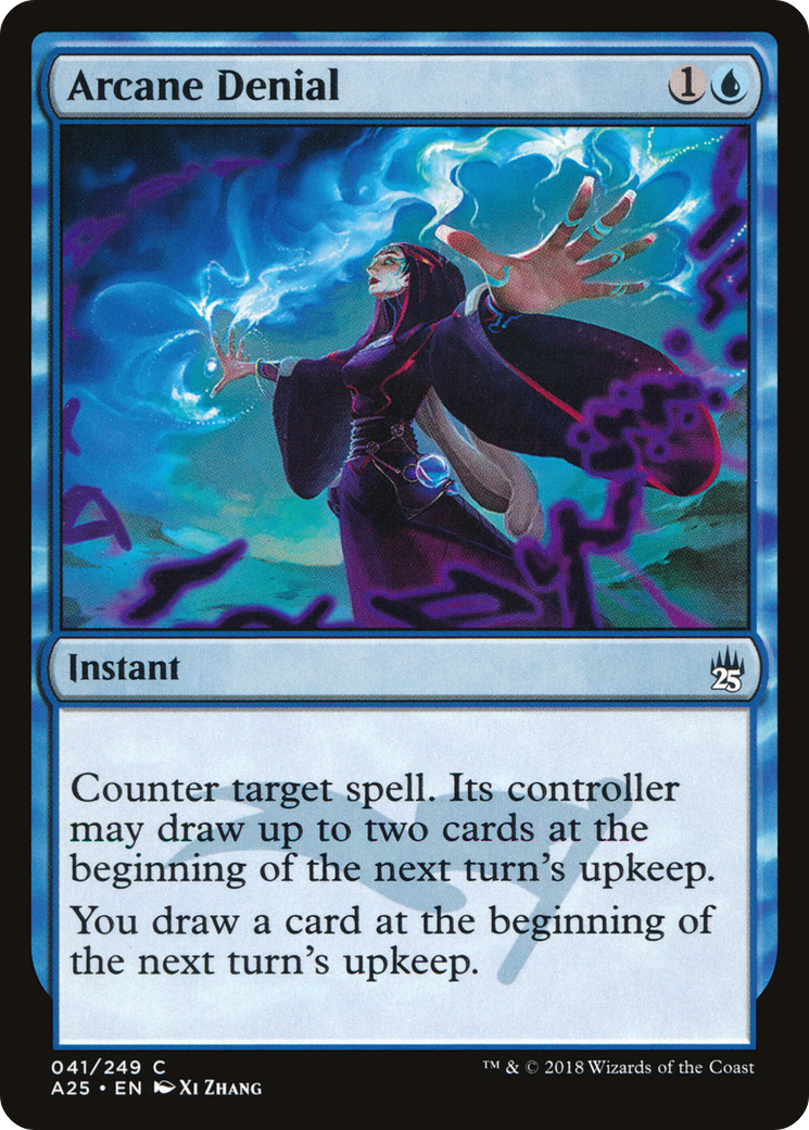 Arcane Denial (A25-041) [Masters 25] MTG Single Wizards of the Coast