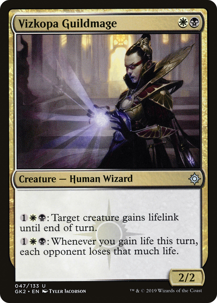Vizkopa Guildmage (GK2-047) [Misc] RNA Guild Kit MTG Single Wizards of the Coast