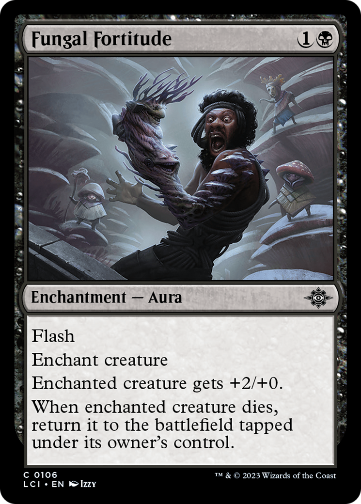 Fungal Fortitude (LCI-106) [The Lost Caverns of Ixalan] Foil MTG Single Wizards of the Coast