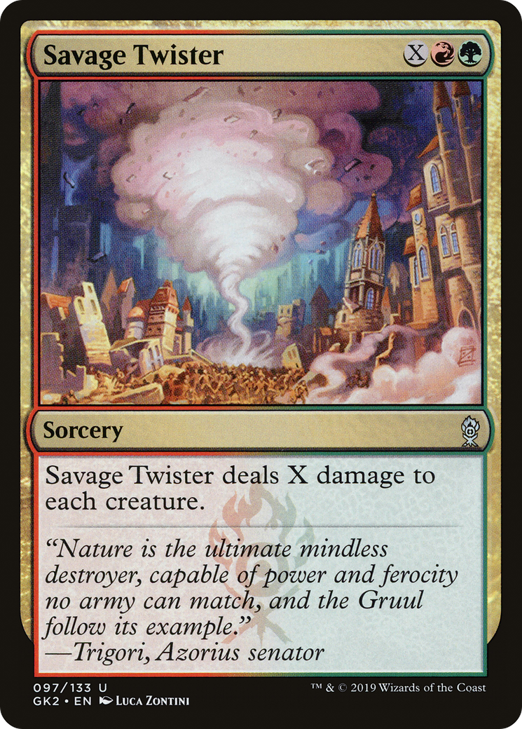 Savage Twister (GK2-097) [Misc] RNA Guild Kit MTG Single Wizards of the Coast