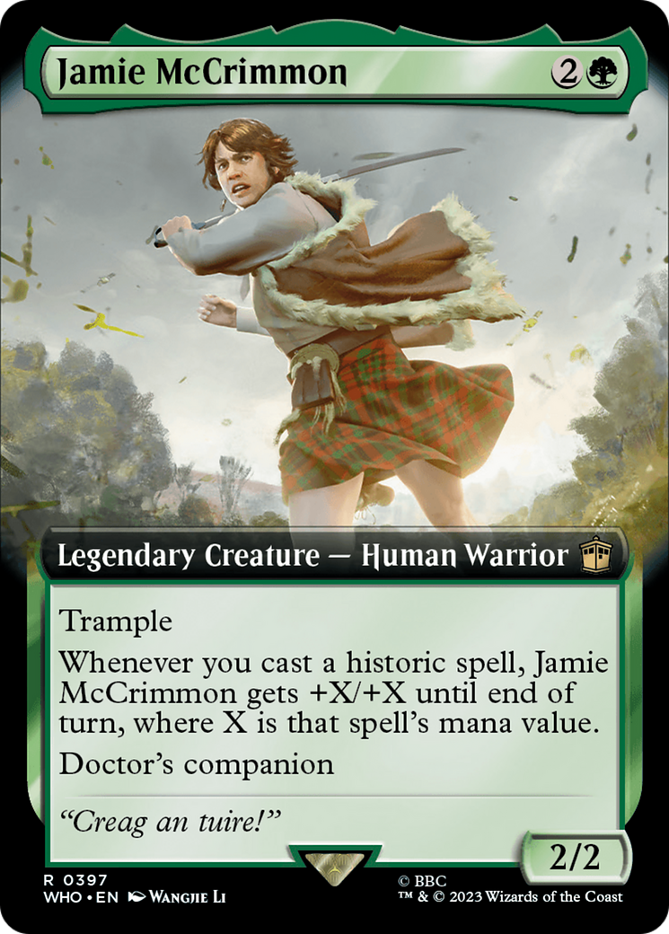 Jamie McCrimmon (WHO-397) [Doctor Who] (Extended Art) MTG Single Wizards of the Coast