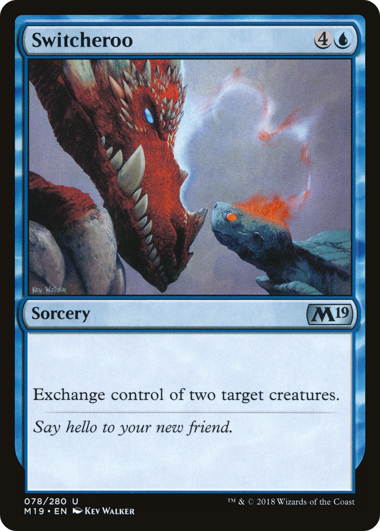 Switcheroo (M19-078) [Core Set 2019] MTG Single Wizards of the Coast