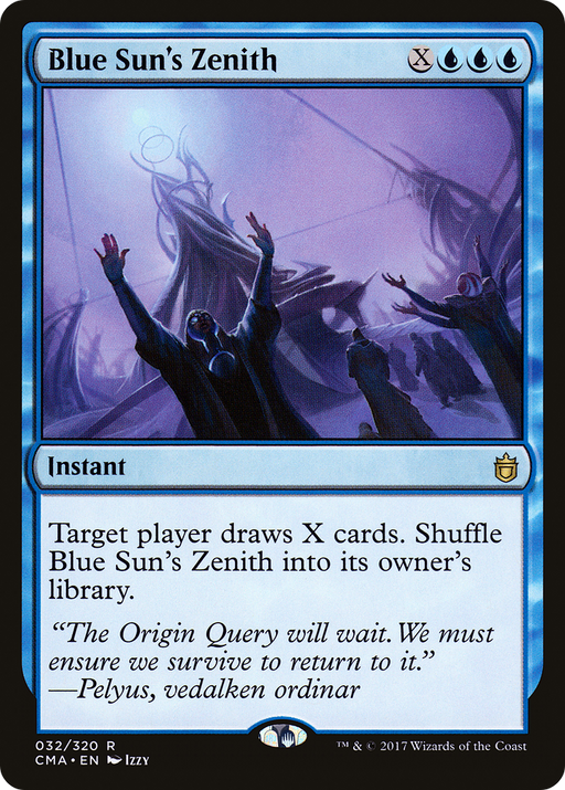Blue Sun's Zenith (CMA-032) [Commander Anthology] MTG Single Wizards of the Coast
