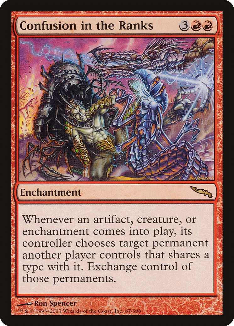 Confusion in the Ranks (MRD-087) [Mirrodin] MTG Single Wizards of the Coast