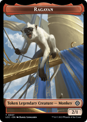 Ragavan // Treasure Double-Sided Token [Tokens] The Lost Caverns of Ixalan Commander Tokens MTG Single Magic: The Gathering