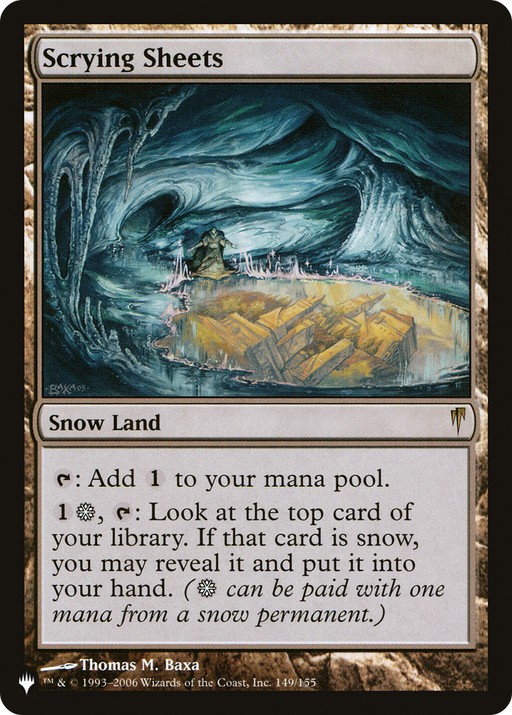 Scrying Sheets (LIST-149/155) [Mystery Booster] The List MTG Single Wizards of the Coast