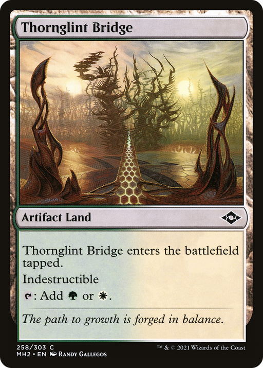 Thornglint Bridge (MH2-258) [Modern Horizons 2] Foil MTG Single Modern Horizons 2