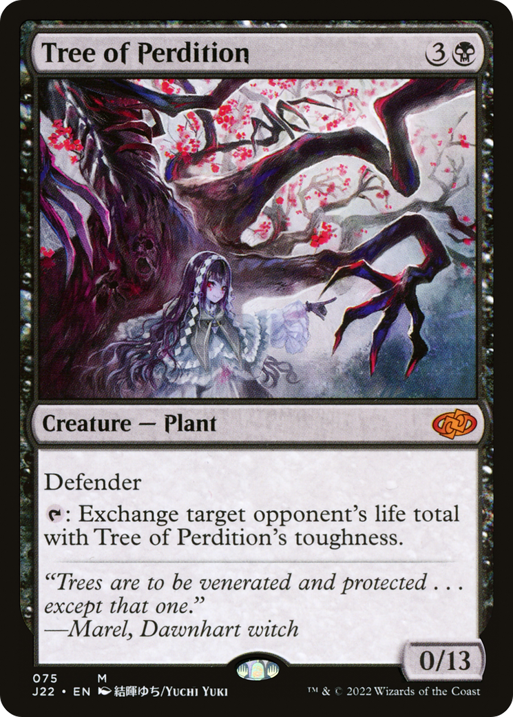 Tree of Perdition (J22-075) [Jumpstart 2022] MTG Single Wizards of the Coast